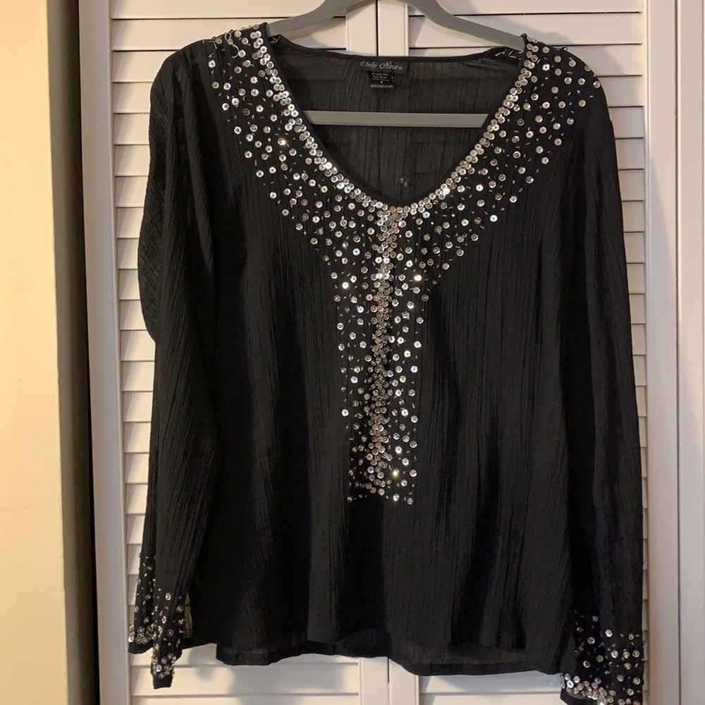 Only Nine Beaded Top